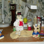 Easter Rabbits, crafting, senior citizens