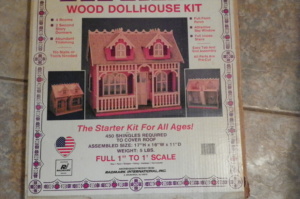 Victorian, dollhouse, DIY, creative, crafting, craft painting