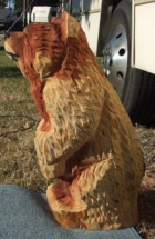 chainsaw art, DIY, crafters, art, creative