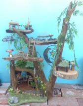 troll house, fairy house, dollhouse, DIY, crafter, crafting